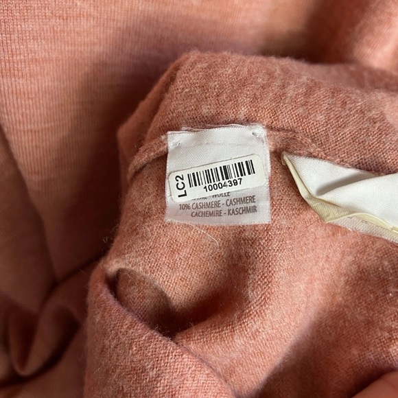 Brunello Cucinelli Wool & Cashmere Sweater Men’s M V-Neck Old Money Luxury Flaw - Picture 6 of 14